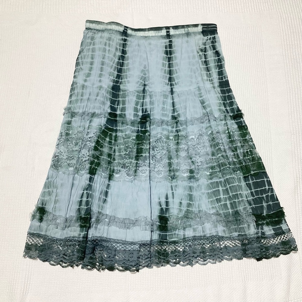 IZ Byer California Size S 100% Cotton A-Line Skirt NWT $36 Brand New Boho Style